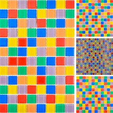 Piastrelle In Vetro Mosaico