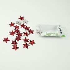 Bottoni a stellina rossa per