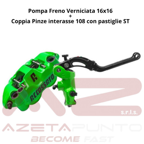 Pompa freno anteriore - pompa,