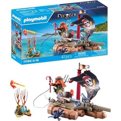 Playmobil pirati zattera - playmobil, |