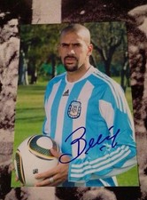 AUTOGRAFO Juan Sebastian Veron