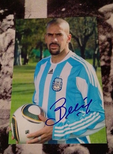 Autografo juan sebastian veron - juan,