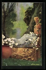 Cartolina artistica firmata