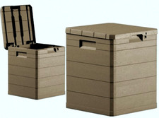 Cassapanca baule resina