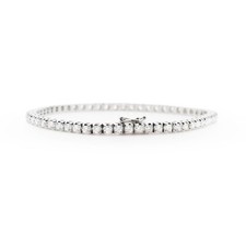 Tennis Bracelet 18K White Gold