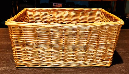Cesto vimini 5x30x19 gatto - cesto, 42,5x30x19