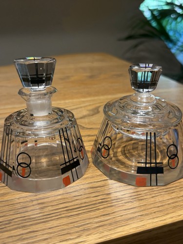 Art deco decorated - decorated, crystal