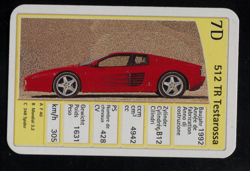 Ferrari 512 testarossa - 512,