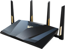 RT-BE88U Router Dual-Band Wifi 7 Aimesh Estendibile, 4K-QAM, MLO, Doppia Porta 1