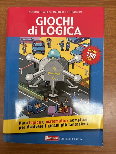 Libro giochi logica - libro, di