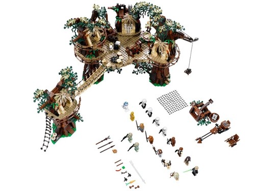 Star wars ewok village - star,