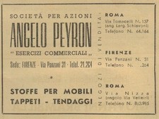 Pubblicita' Vintage  anni 50