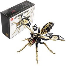 Puzzle in metallo 3D per adulti calabrone gigante model kit vespa meccanica figura regalo