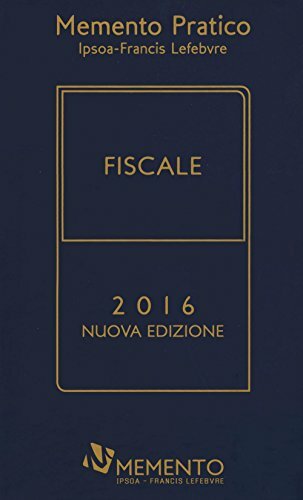 Memento pratico fiscale - fiscale, 2016