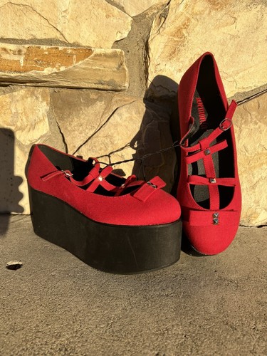 Demonia click mary janes - mary,
