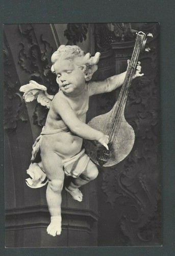 Angelo musicale rppc con - angelo,