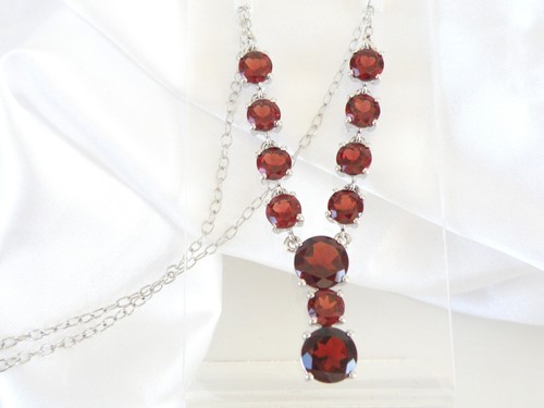 Collana tennis argento - collana,