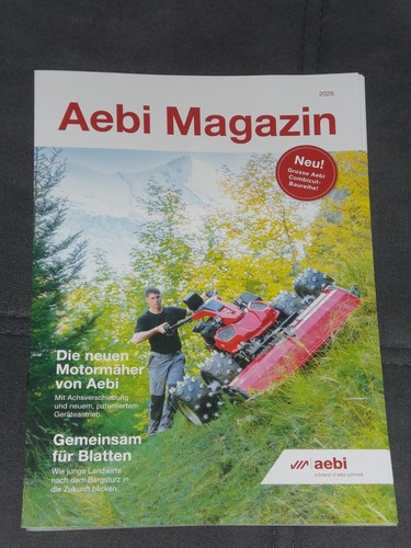 Aebi magazine 2026 depliant - aebi,
