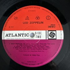 LED ZEPPELIN IV 1971 RARE v.5