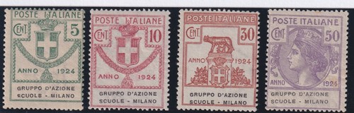 1924 italia regno - 1924, enti