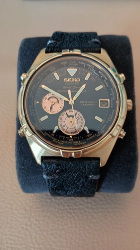 Seiko quartz world time alarm - world,