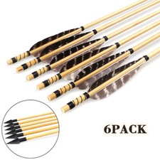 Frecce in legno 31" piuma di