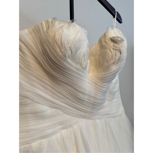 Pronovias ivory strapless - ivory,