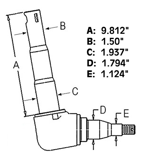 Mandrino c5nn3106e adatto - adatto, a