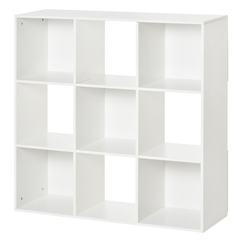 Homcom libreria bianca dal - bianca,