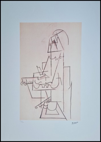 Pablo picasso man with - with, a
