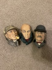 Lotto teste da parete vintage