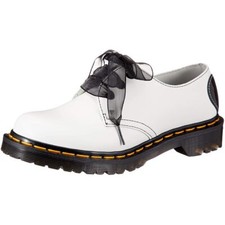 Dr. Martens Donna 1461 EDIZIONE LIMITATA BEN Cuori Bianco-Nero Liscio US 9