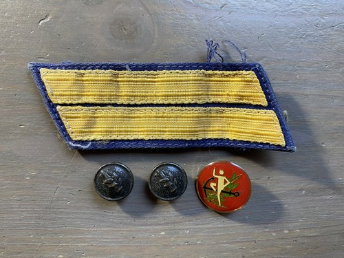 Spilla bottoni marina esercito