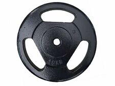 2 X10 KG DISCHI GHISA PER BILANCIERE MANUBRIO  PESO 10 KG FORO 25 MM .