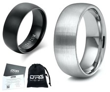Anello Uomo Donna Acciaio Inox