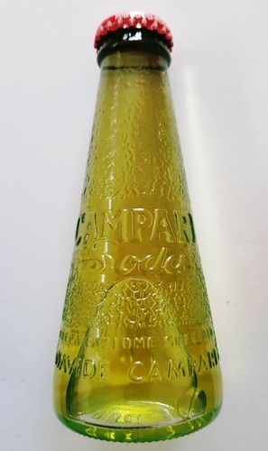 Campari soda bottiglietta con - bottiglietta,
