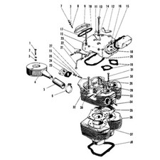KAWASAKI W1 W2 W3 650