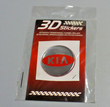 ADESIVO LOGO KIA RESINATO 3D