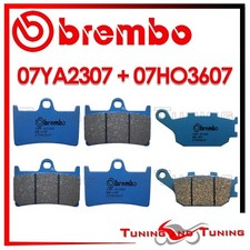 Pastiglie Freno BREMBO Anterior CC+Posteriori CC PER YAMAHA FZ6 S2 600 2007 2008