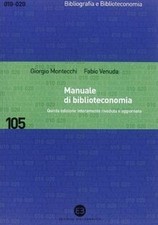 Manuale di biblioteconomia von