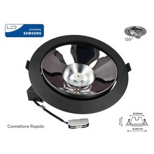 Faretto Led COB da Incasso 30W