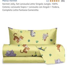 Completo lenzuola per Bambini Juncle per letto singolo - Novia