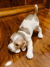 PORCELLANA Lladrò "Cucciolo" porcelain cane dog