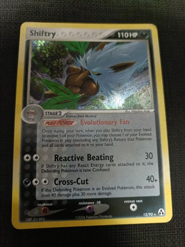 Shiftry pokemon card - pokemon,