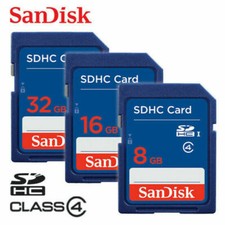 Scheda di memoria SanDisk 4 GB 8 GB 16 GB 32 GB C4 SDHC Standard Class4 Ultra