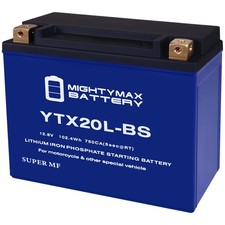 Mighty Max YTX20L-BSLIFEPO4