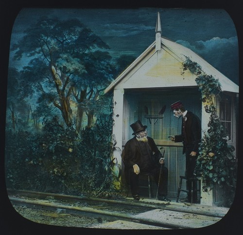 Photo level crossing no2 c1890 - photo,