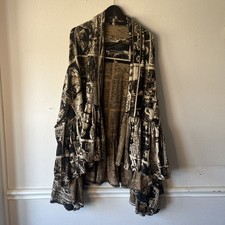 Tunica TONDA LEGNO grafica con