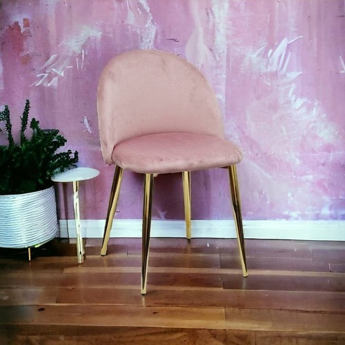 Sedia velvet velluto rosa - velvet, in