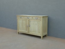 Credenza due ante Liberty in rovere massello, primi '900 - L 154 cm!